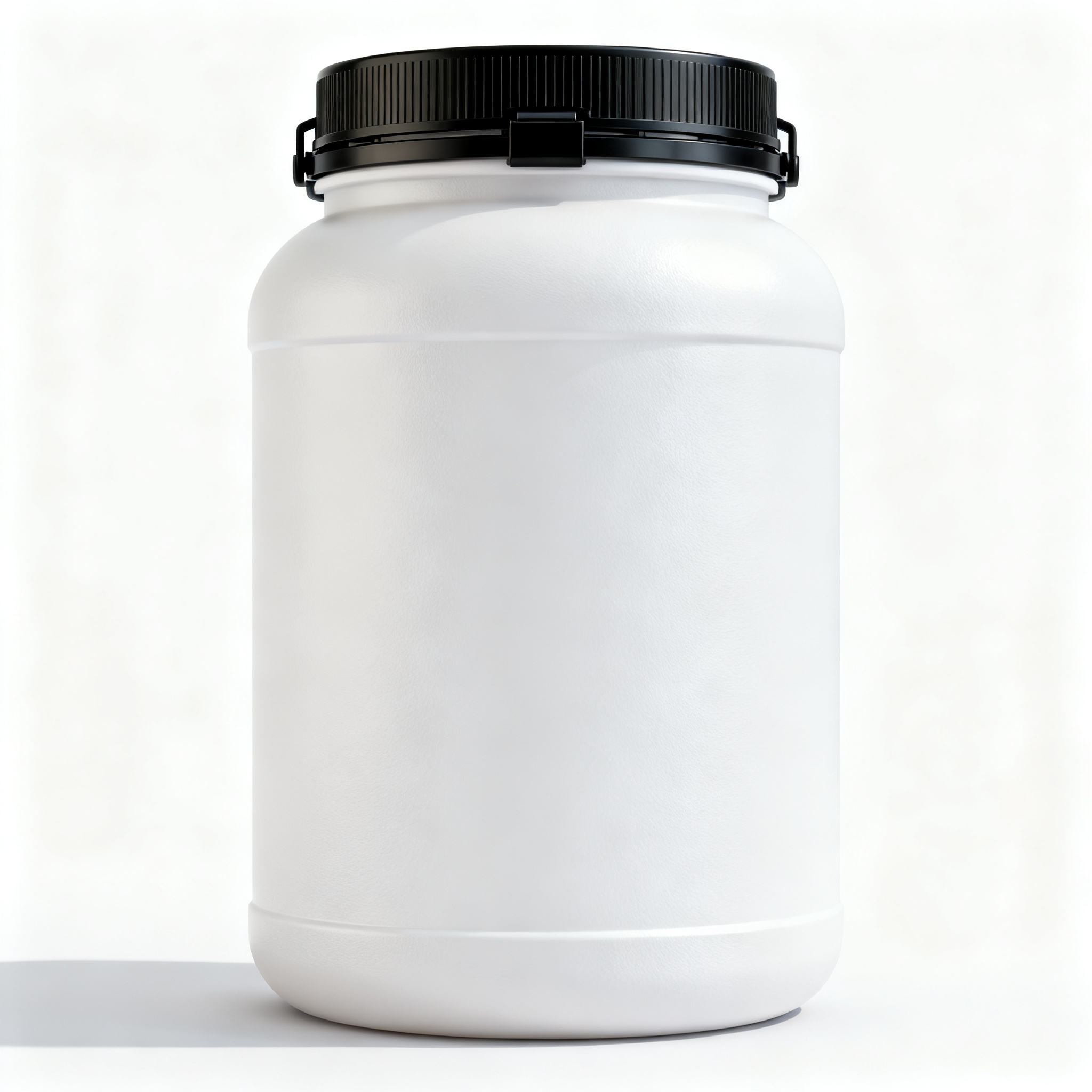 NutriSeal-500 Protein Milk Powder Container, 500g Capacity, 95mm Ø × 180mm H, Food-Grade PP, BPA-Free, FDA Compliant