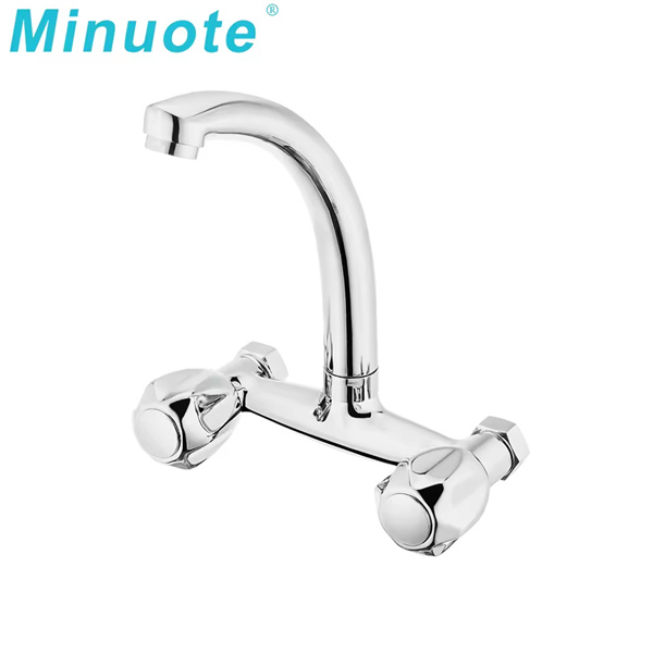 Проста установка та обслуговування раковини на стіну та крану