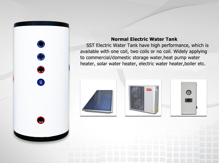 SST 100l 150L 200 liter pressure electric heater water tank durable factory