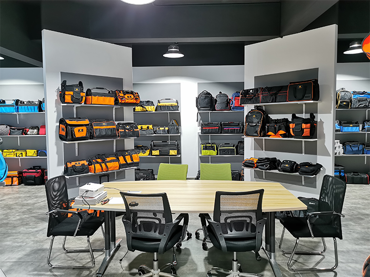 Tool bag show room