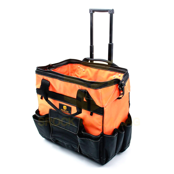Take the strain off your back with a rolling tool backpack for all-day comfort.