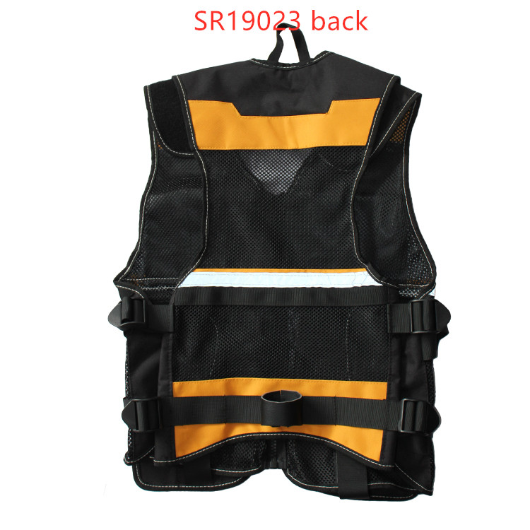 Amazon Trends Polyester new style cheap polyester tool work vest details