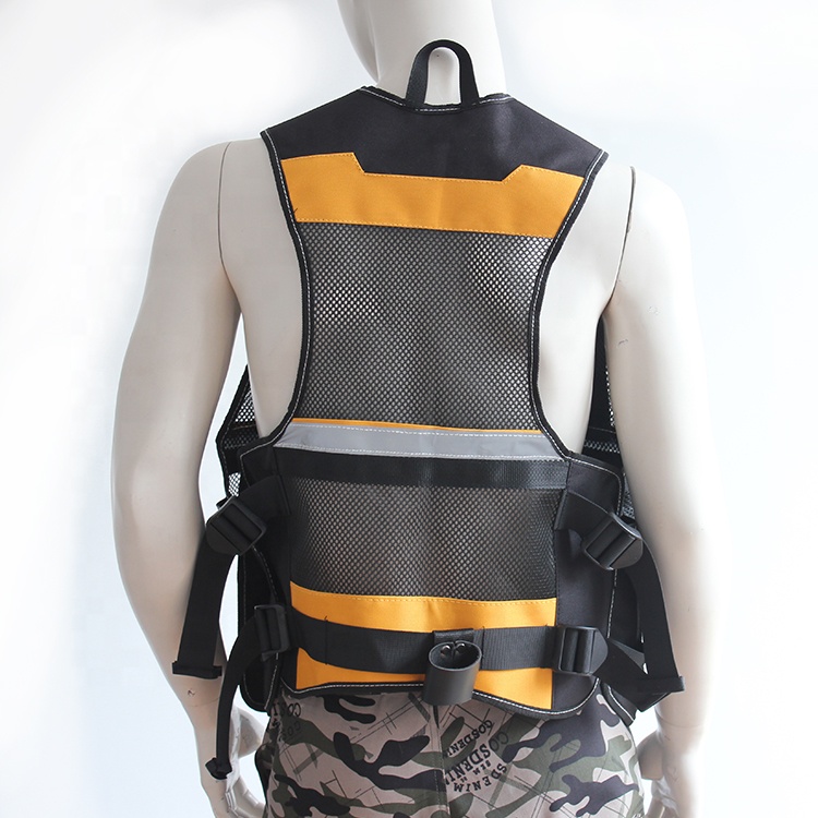 Amazon Trends Polyester new style cheap polyester tool work vest factory