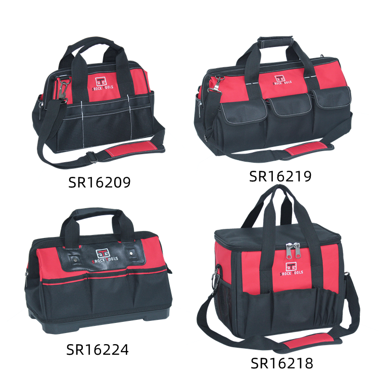 600D Polyester Carpenter's Rig Apron Padded Tool Belt Bag With Drill Holder Pouch manufacture