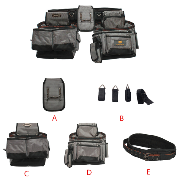 Take the weight off your shoulders and onto your hips with a tool pouch bel