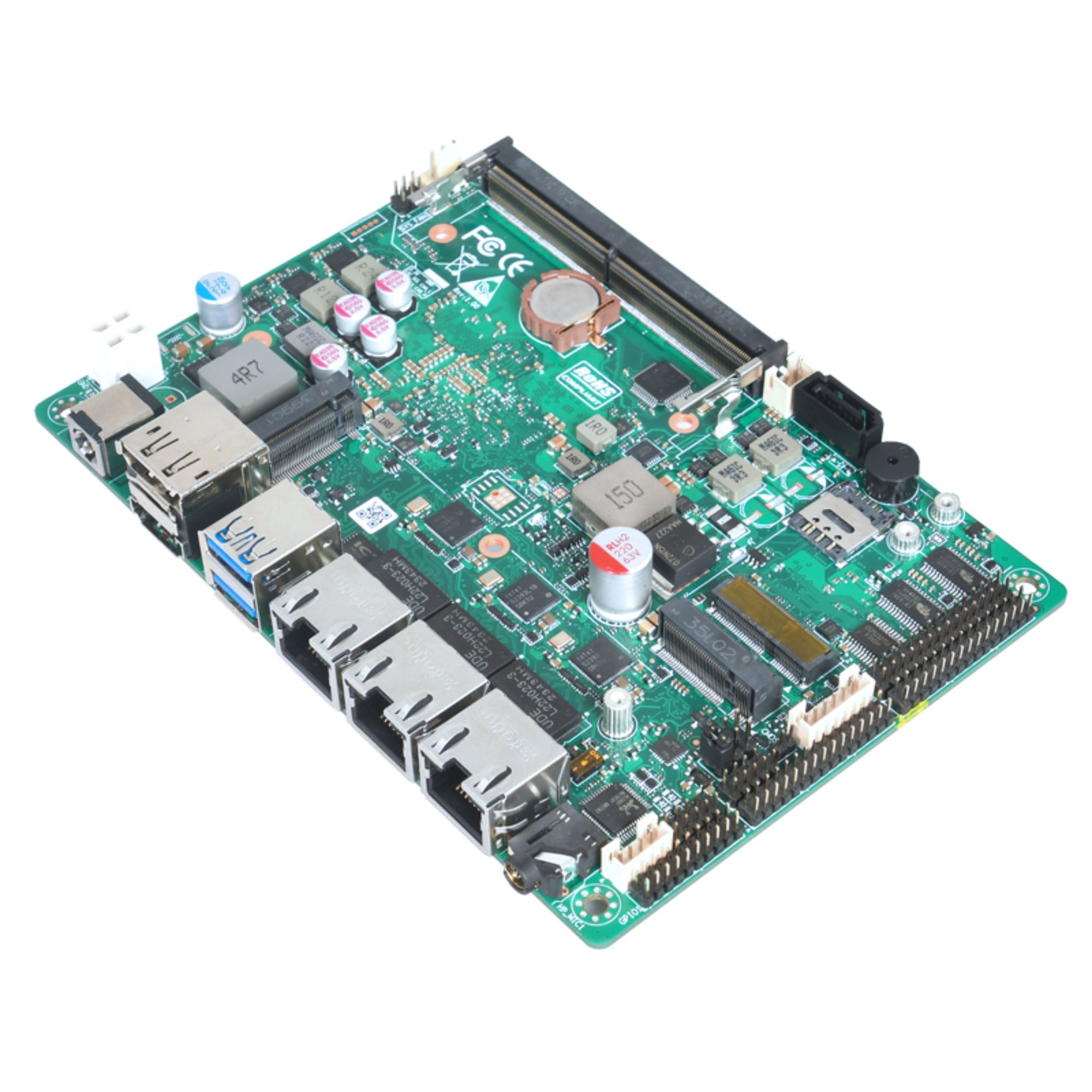 Intel 12th gen Alder Lake-N N50 N97 N305 Industrial Motherboard with 3*LAN 6*COM 6*USB 8*GPIO 3*M.2 1*CAN 1*I2C