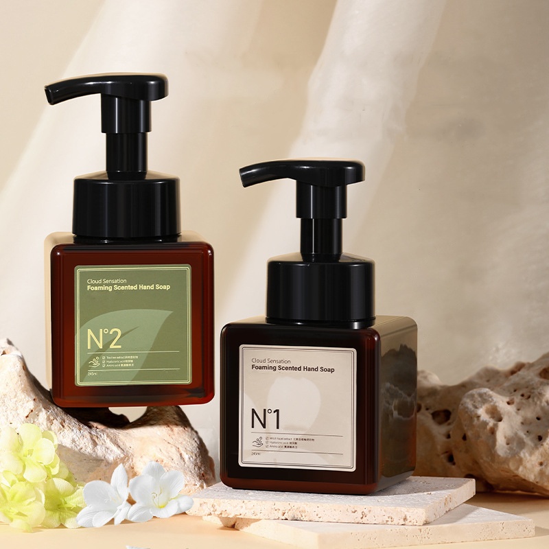 عطر دبا کر ہاتھوں کا سینٹائرز فوم