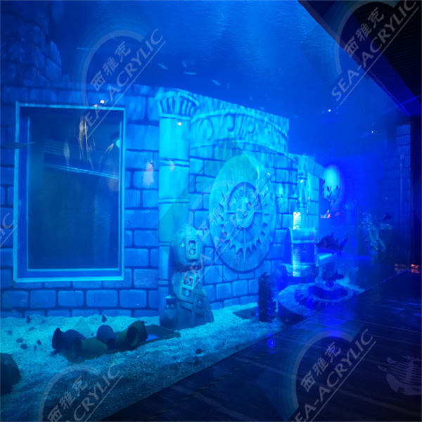 Ubah ruangmu dengan tangki ikan terowongan akrylik plexiglass yang modern dan elegan.