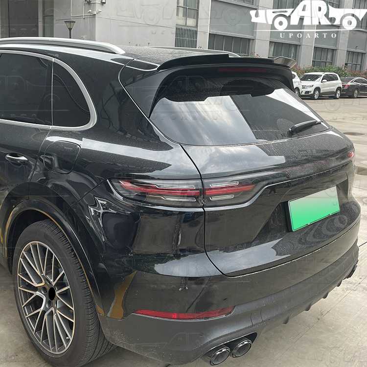 2018 porsche cayenne spoiler lip