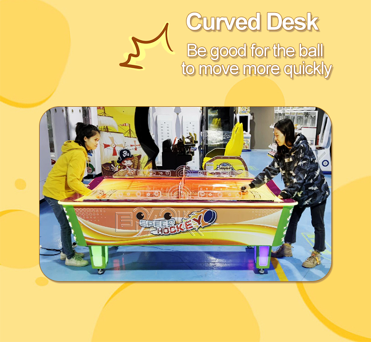 Electric Air Hockey Game Machine Indoor Hockey Star Arcade Table Machine Coin Operated Sport Game Machine manufacture