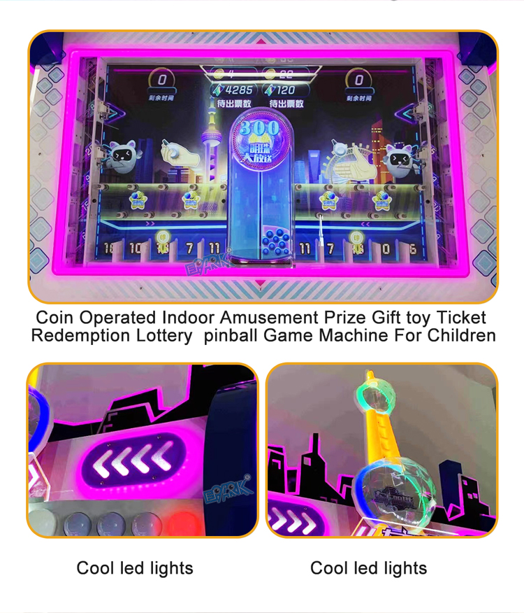 Kid Prize Redemption Machine Coin Operated Game Machine Arcade Coin Pusher For Game Center factory