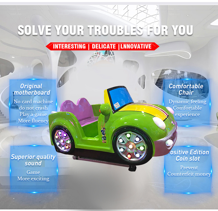 High Quality New Coin Operated Arcade Indoor Sport Amusement Happy Sports Car Game Machines For details