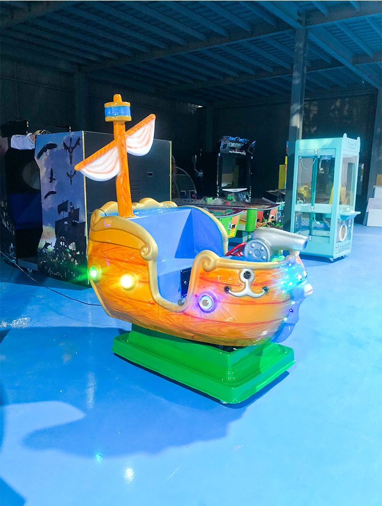 Coin Operation Video Game Machine Kids Amusement Submarine Boat Kiddie Rides Game Machine factory