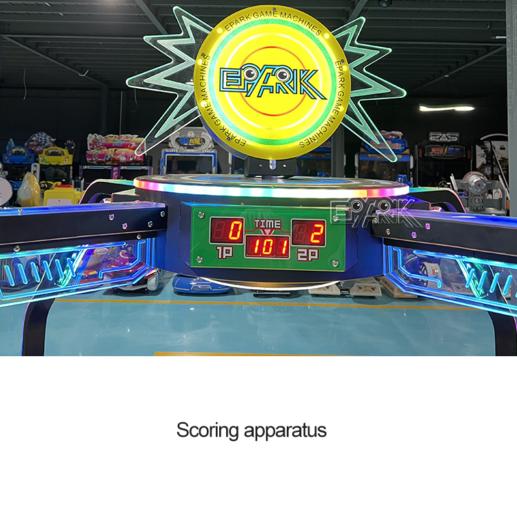 Amusement Park Sport Game Machine Coin Operated Arcade Game 4 Players Air Hockey Table details