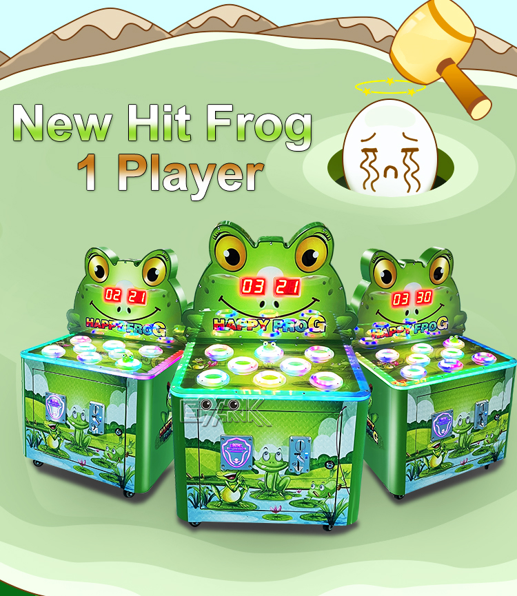 Kids Game Machine Arcade Machine Coin Operated Children'S Game Console Hammer The Frog factory