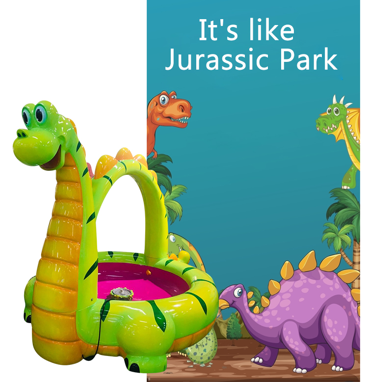 Amusement Park Kids Game Machine Dinosaur Fish Pond  supplier