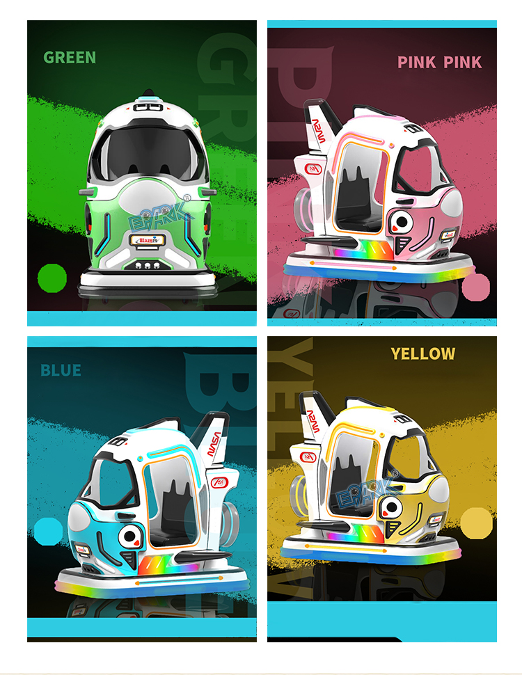 Children's Business Outdoor Double Electric Toy Car Amusement Equipment Cool Bumper Car manufacture