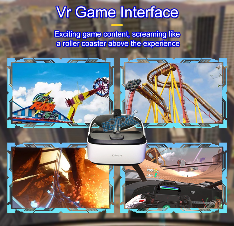 Realistic Virtual Reality Chair VR 360 Flight Simulators Game Machine 9D 360 Simulator details