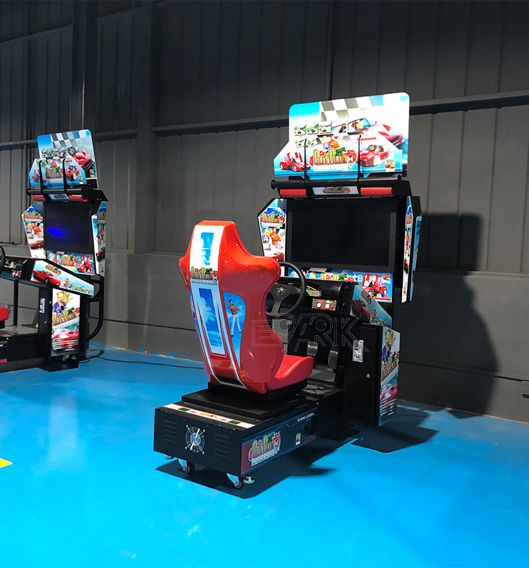 Luxury 32 Hd Outrun Arcade Game Machine Fantastic Racing Game Arcade Games Simulator details