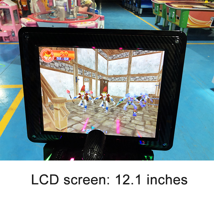 Amusement Park New Coin Operated Arcade Game AR Robot Kids Shooting Gun Game Machine factory