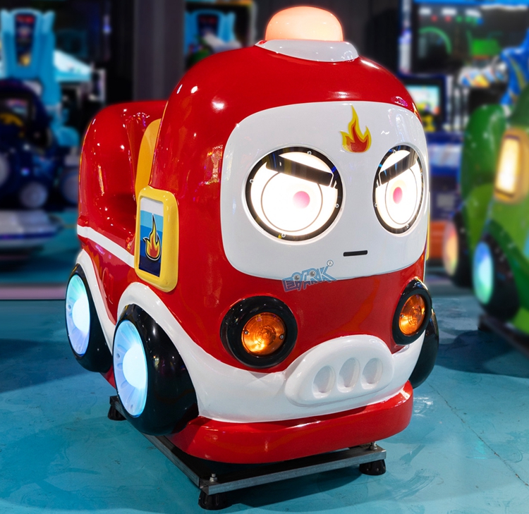 Shopping Mall Small Children Electric Swing Car Game Machine Coin Operated Games Kiddie Ride supplier