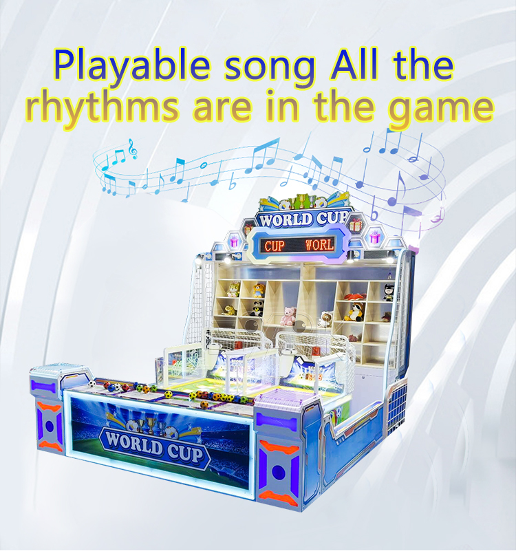 Cheap Factory Price World Is Cup Carnival Booth Game Carnival Booth Game Machine For 2 Players details
