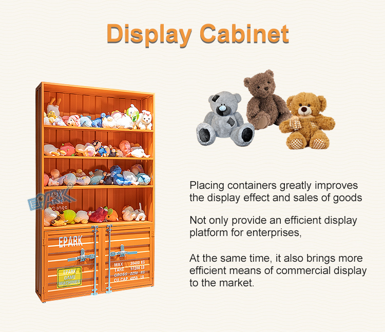 Toy Gift Prize Display Cabinet details