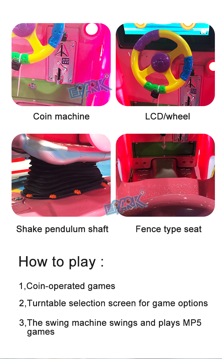 High Quality Arcade Coin Operated Games Machine Kiddie Ride On Toys Shopping Mall Kiddie Ride For Sale details