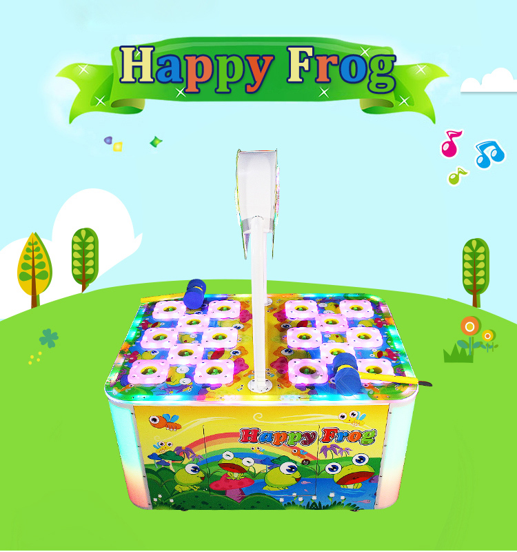 Hitting Hammer Games 2 Player Hit Hammer Competition Games Lottery Ticket Machine manufacture