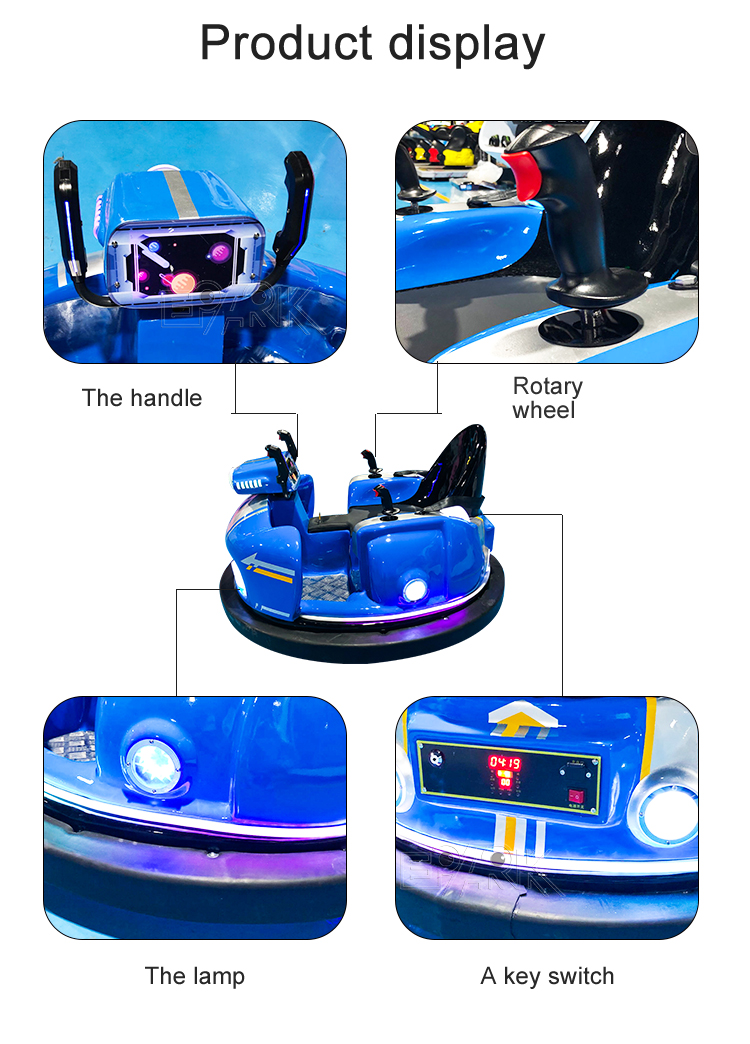 Electric Bumper Car Battery Operated Mini Bumper Cars Kiddie Ride Amusement Game Machine factory