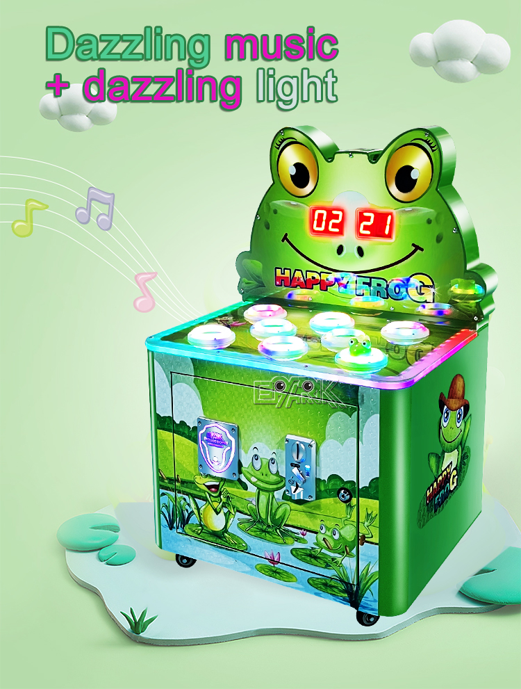Kids Game Machine Arcade Machine Coin Operated Children'S Game Console Hammer The Frog details