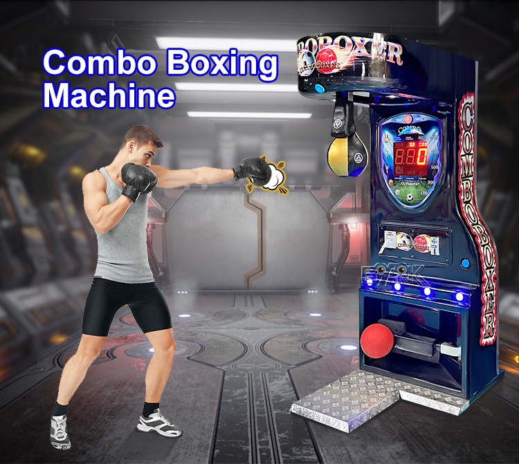 Wholesale Coin Operated Game Electronic Hammer Boxing Machine Arcade Boxing Punch in Street Amusement Park supplier