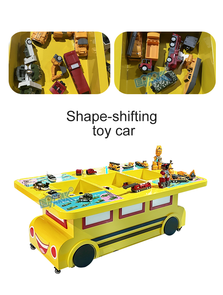 Amusement Park Variety Cartoon Building Block Car factory