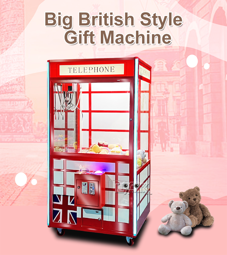 Coin Operated Toy Vending Machine Crane Claw Machine Large Claw Machine details