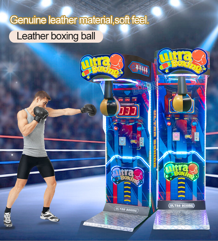 Coin Operated Arcade Boxing Machine Punch Machine supplier