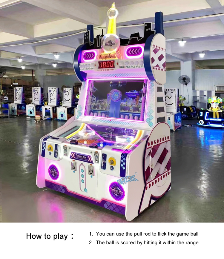 Kid Prize Redemption Machine Coin Operated Game Machine Arcade Coin Pusher For Game Center factory