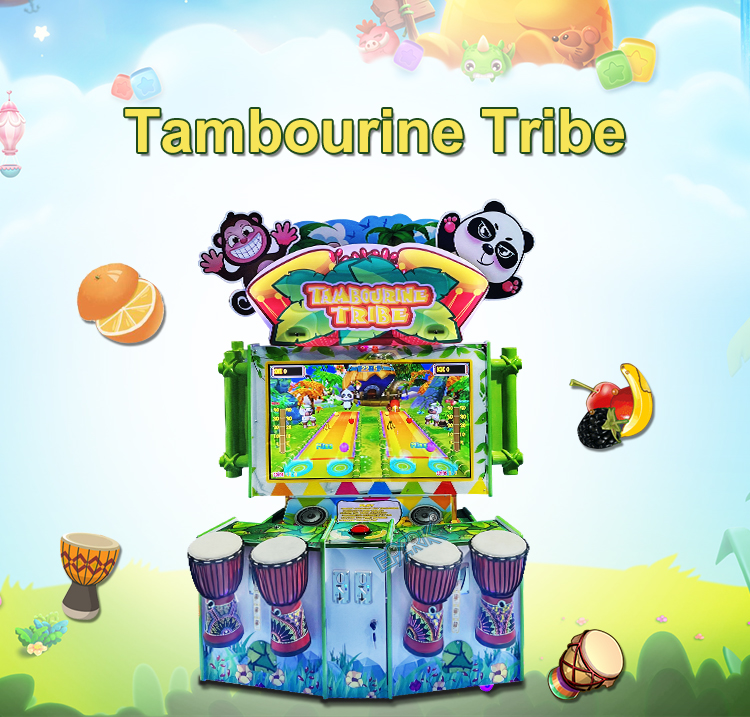 Entertainment Equipment Children's Amusement Park Drummer Arcade Beat Drum Video Game Machine factory