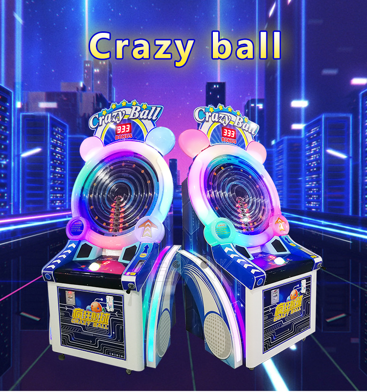 Coin Operated Crazy Ball Pinball Game Electronic New Arcade Game Pinball Machine details