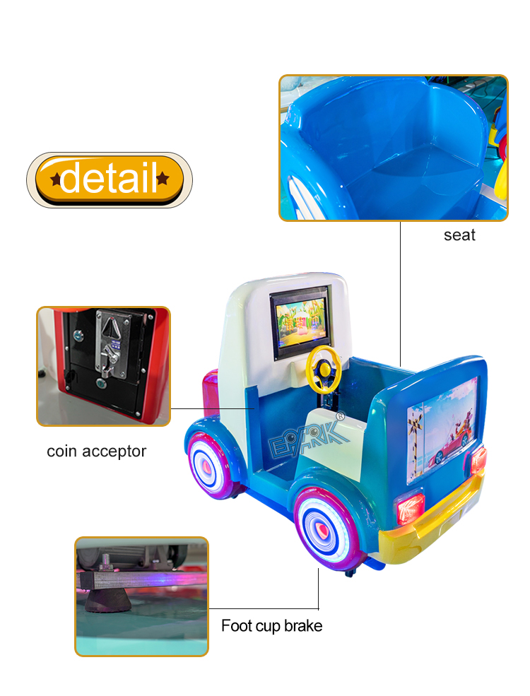 Children's Electric Swing Car Electronic Game Children Riding Machine Coin Operated Children's Swing Car supplier