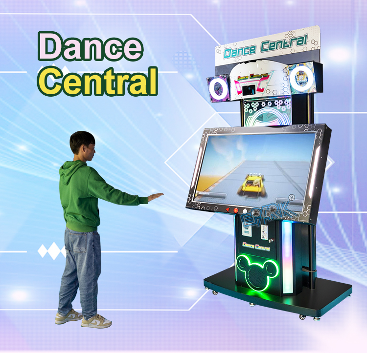 Hot Sale Coin Operated Amusement Dance Central Dancing Video Game Machine For Shopping Mall supplier