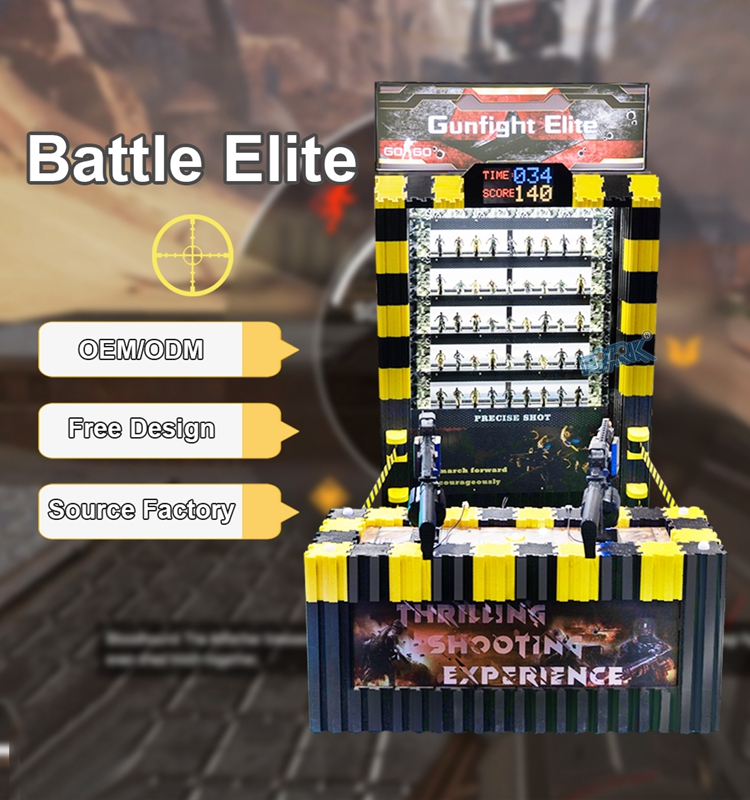 Shooting Game Shooting Arcade Game Machine For Adults Video Game factory