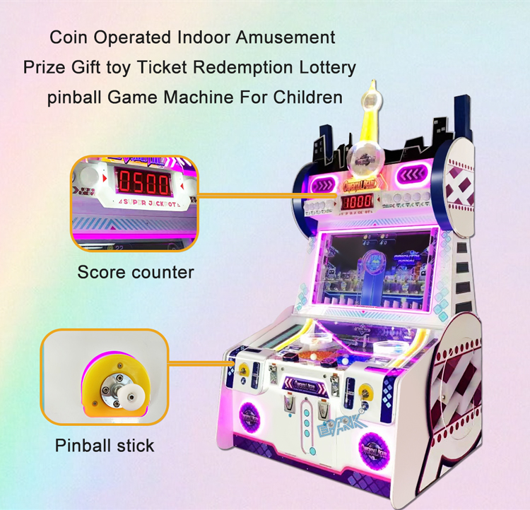 Kid Prize Redemption Machine Coin Operated Game Machine Arcade Coin Pusher For Game Center factory