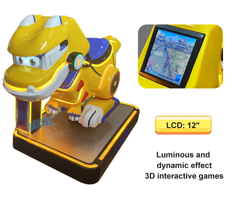 Coin Operated Kiddie Ride On Car Custom Kiddy Ride Machine Kids Gogobus Dino Game Machine manufacture