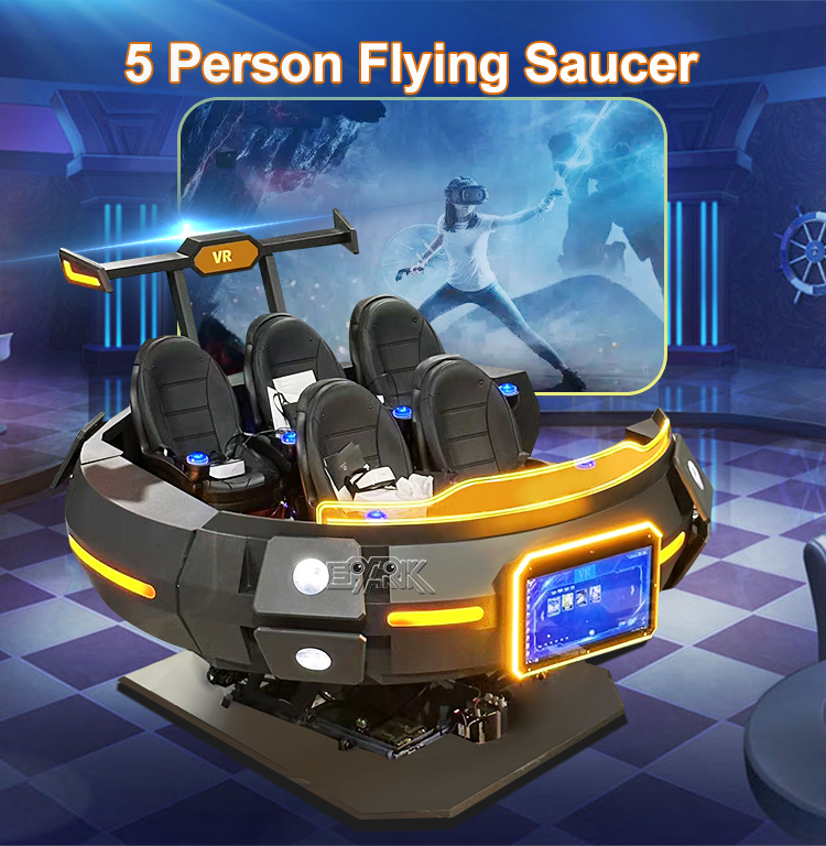 360 VR Simulator 360 Degree Rotating Chair VR Machine 9D Virtual Reality Simulator 5 Seats VR Magic UFO supplier