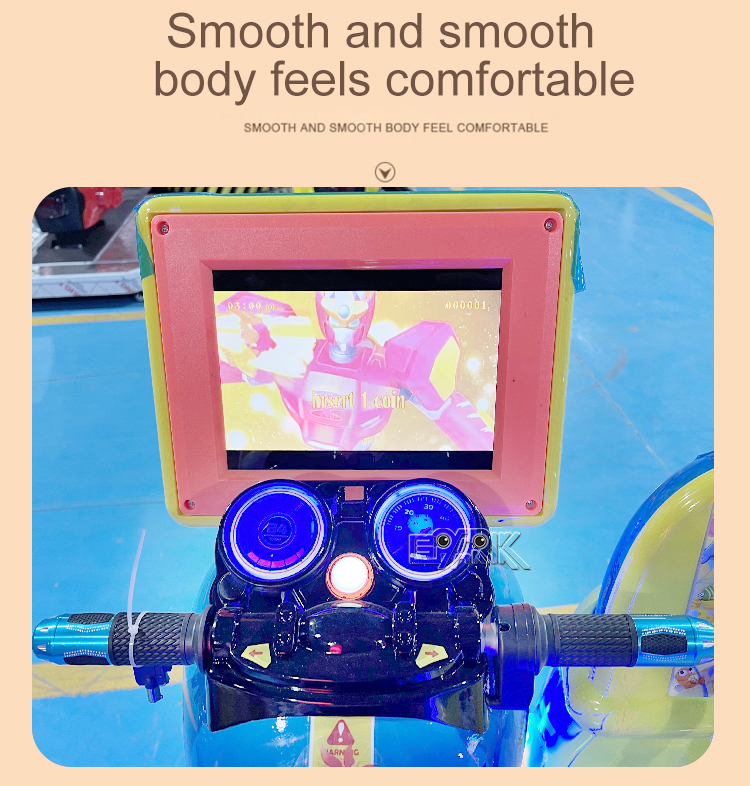 Wholesale Direct Sales Coin Operated Rocking Car Kiddie Rides Swing Game Machine details