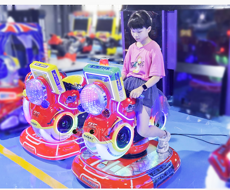 Shopping Mall Small Children Electric Swing Car Game Machine Coin Operated Games Kiddie Ride manufacture