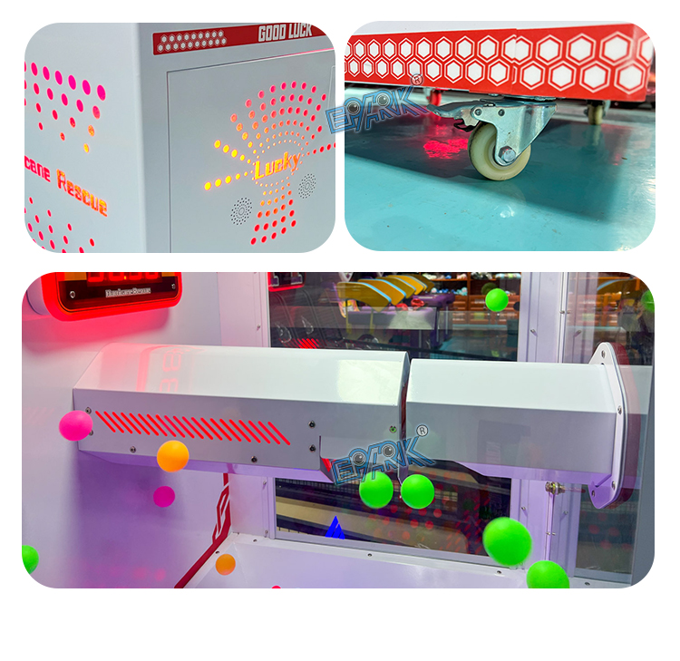 Hurricane Rescue Catch Money Bills Skill Full Game Ticket Redemption Prize Arcade Game Machine details