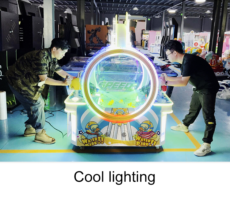 2 Players Water Shooting Game Machine Shoot Ducks Arcade Ticket Game Machine details