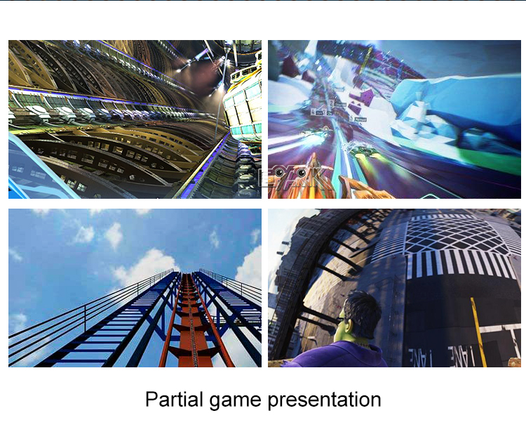 Theme Park VR Flight Simulator Rotation With VR Glasses 360 Degree Rotational Theme Park VR flight Simulator Game Machine factory