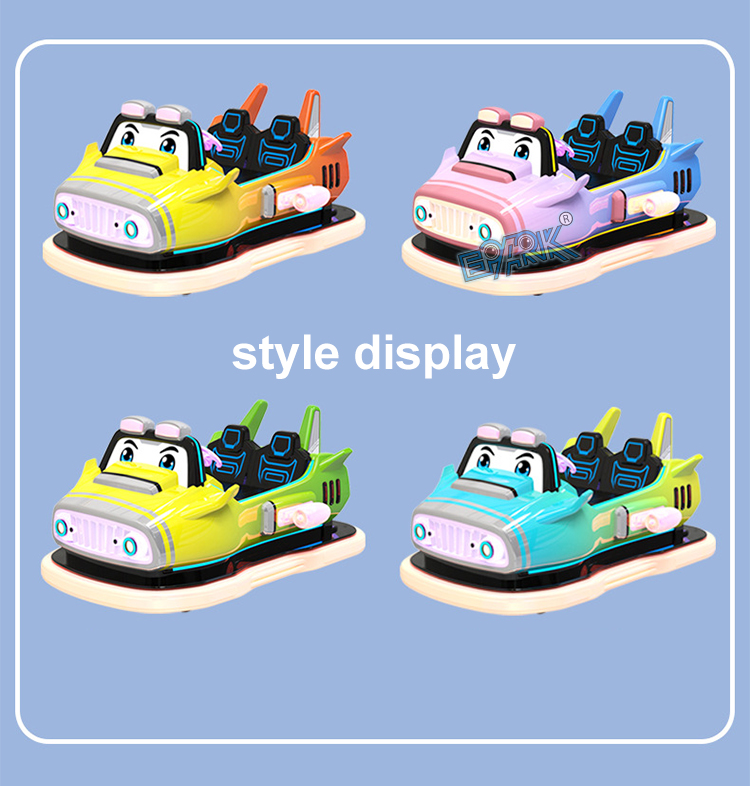 Battery Operated Outdoor Indoor Amusement Park Rides Kids Ride on Bumper Car Amusement details